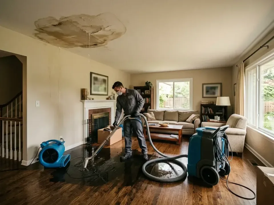 attic-pipe-burst-ceiling-drip-008 — frequently asked questions, Water Damage Restoration & Carpet Care in Yanceyville, NC